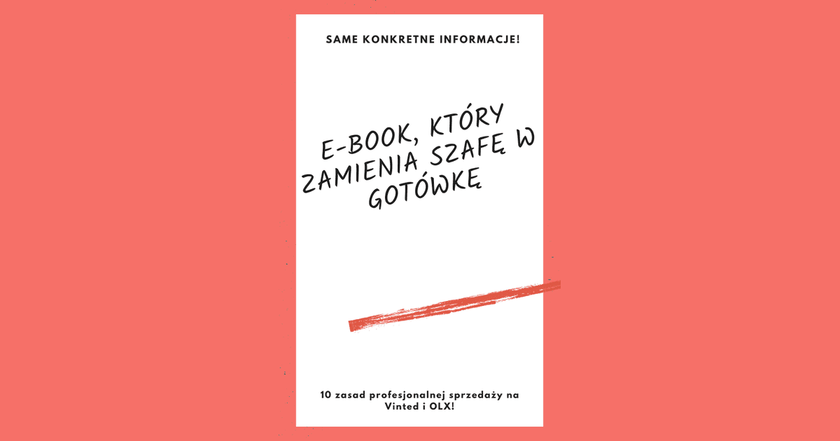 E-book, który zamienia szafę w gotówkę